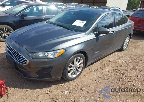 2019 Ford Fusion Hybrid Se из США, поврежденный, VIN 3FA6P0LU2KR109895